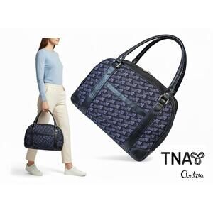 Tna Aritzia Women Throwback Bag China Weekender Travel Black